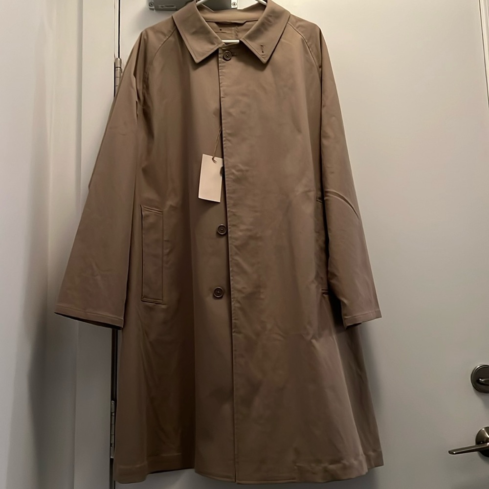 Muji Beige Long Coat (Brand New)